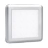 Foco Led Square Cuadrado Plata 55x55mm Frio