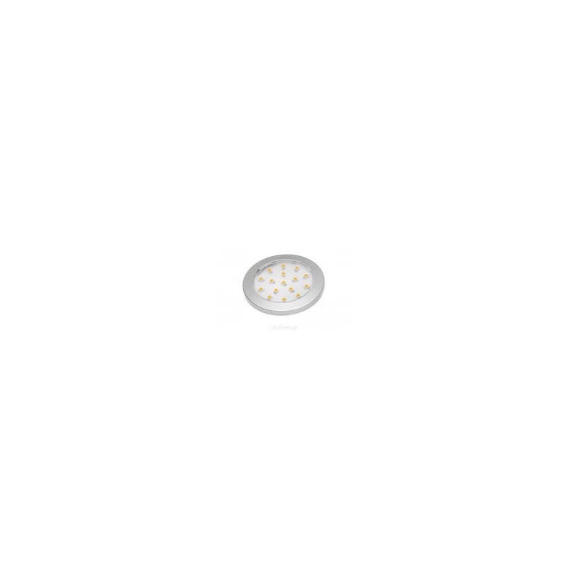 Foco Led Alumino Redondo 12v 1,5w 85lum Blanco Frio Gtv