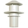 Chimenea Plastica Blanca 60mm