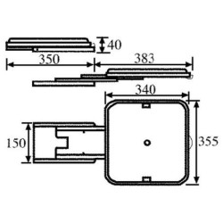 Soporte Tv Kss Encastrable