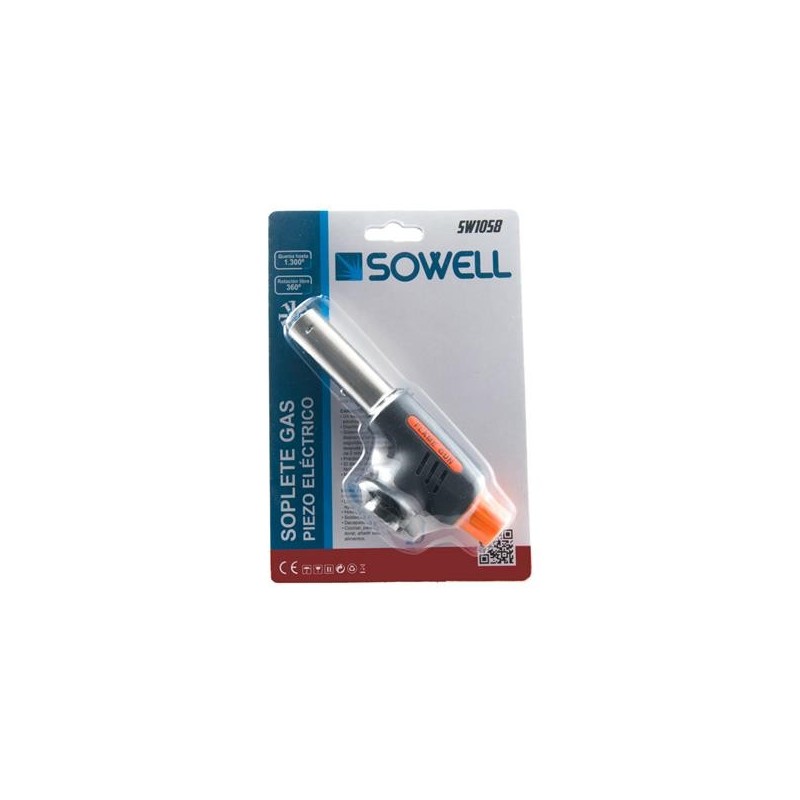 Soplete Gas Con Piezo Sowell