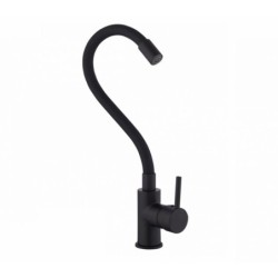 Grifo Mezclador Flexible Negro Begur