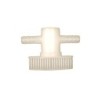 Llave De Paso 10mm Plastico Blanca