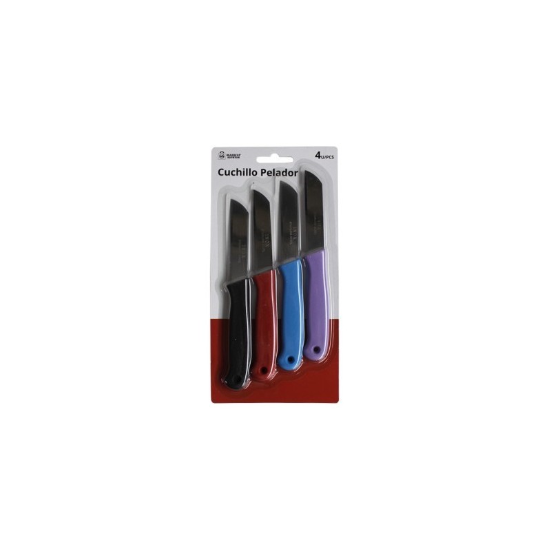 Cuchillo Pelador Set 4uds Market Suprem