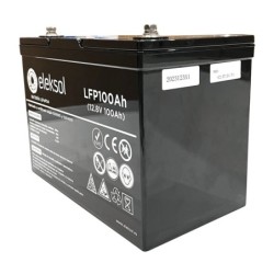 Bateria Litio 100ah Bms Bluetooth Eleksol