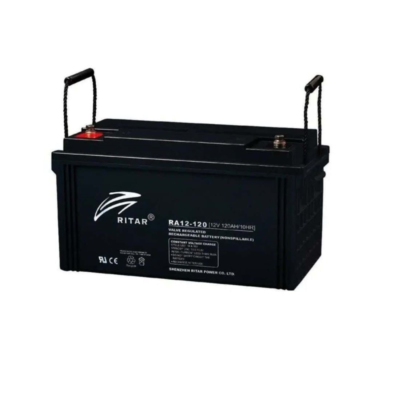 Bateria Agm 12v 120ah C10 Ritar.