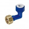 Racord Jg Codo 12mm A 1/2 Azul