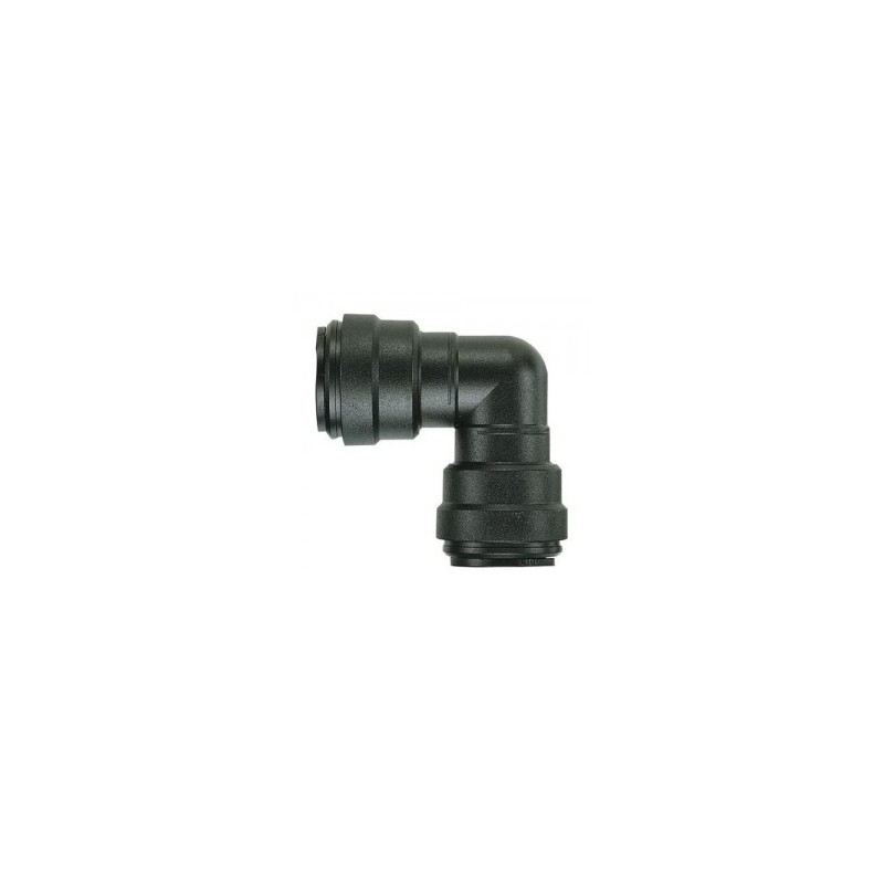 Racord Jg Codo 12mm S/reten Negro